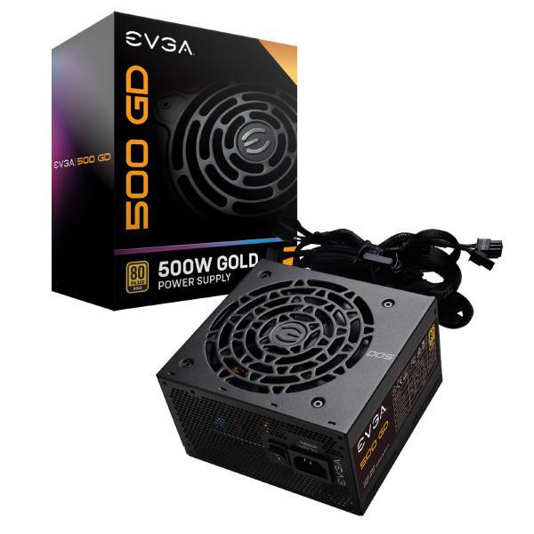 EVGA 500 GD, 80+ GOLD 500W, 5 Year Warranty, Power Supply 100-GD-0500-V4 (AU) - Connected Technologies