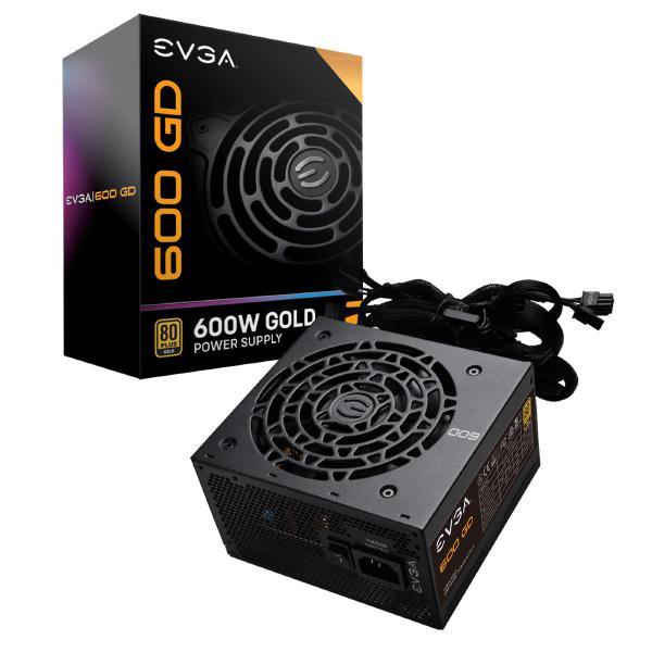 EVGA 600 GD, 80+ GOLD 600W, 5 Year Warranty, Power Supply 100-GD-0600-V4 (AU) - Connected Technologies