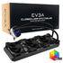 EVGA CLC 360mm All-In-One RGB LED CPU Liquid Cooler, 3x FX12 120mm PWM Fans, Intel, AMD, 5 YR Warranty, 400-HY-CL36-V1 - Connected Technologies
