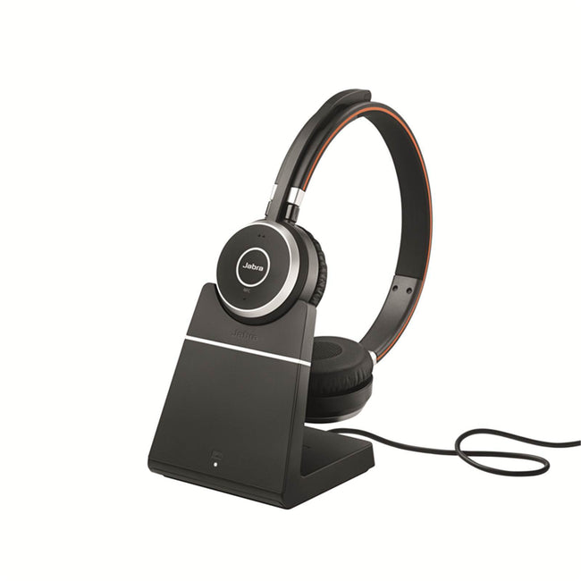 Evolve 65 UC Stereo Headset + Charging Stand