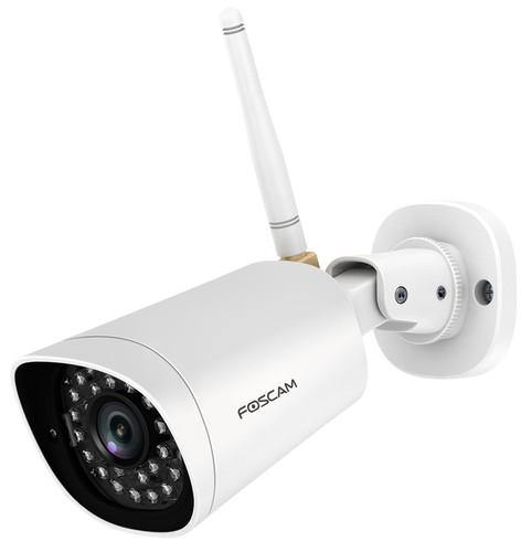 FOSCAM G4P 4.0 MEGAPIXEL FULL HD WATERPROOF WIRED/WIRELESS IP CAMERA WHITE - Connected Technologies