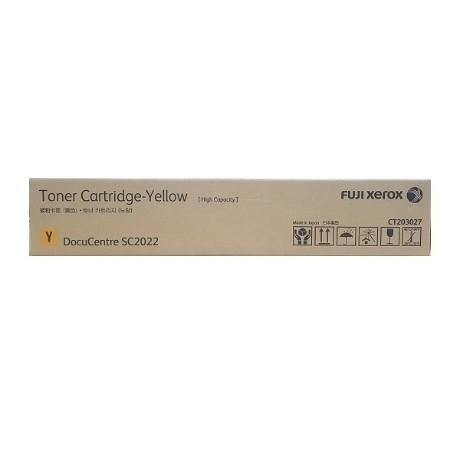 FUJI XEROX SC2022 CT203027 YELLOW HIGH YIELD TONER 14.4K - Connected Technologies