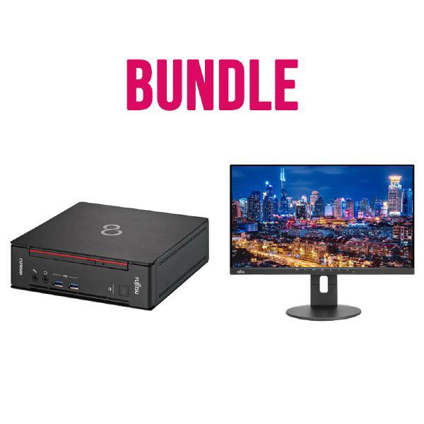 Fujitsu Desktop and Monitor Bundle - Connected Technologies