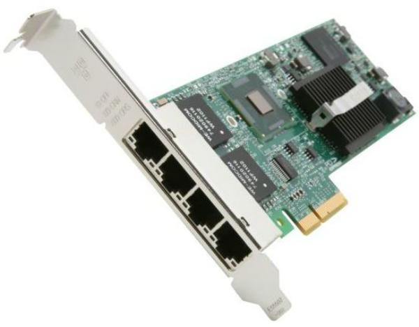 Fujitsu Intel I350-T4 Quad 1Gb Ethernet Adapter, includes Low Profile and Full Height Brackets - Connected Technologies