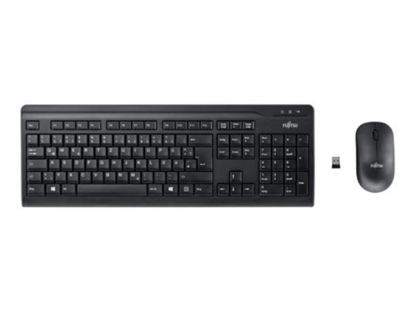 Fujitsu Keyboard &amp; Mouse Set LX410 Wireless Keyboard &amp; Mouse Set