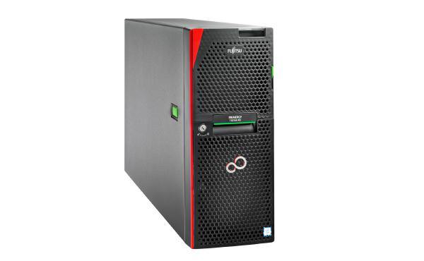 Fujitsu TX2550 M5, XEON Silver 4208 8C (1/2), 16GB DDR4 -2933 R ECC (1/24), 2.5&quot; SATA/SAS (0/8), EP420i, IRMC, 800W (2/2), TOWER, 3YR ONSITE - Connected Technologies