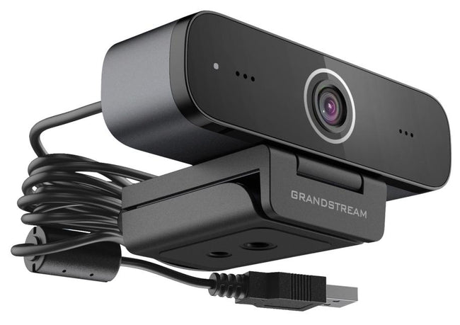 Full 1080p HD webcam with 2-built-in microphones