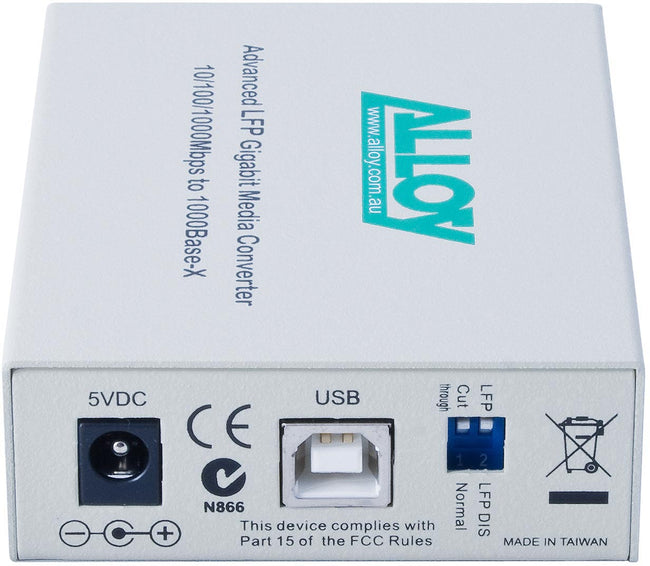 Gigabit Standalone/Rackmount Media Converter