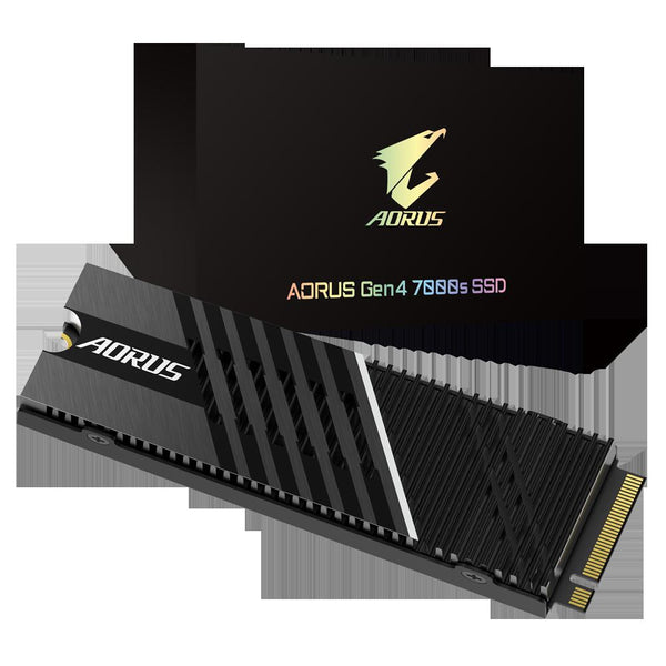 Gigabyte AORUS Gen4 7000s 2TB M.2 SSD, NVMe 1.4, 2280, 7000/6850 MB/s Seq. Read/Write, 1400TBW, 5 Years Warranty - Connected Technologies