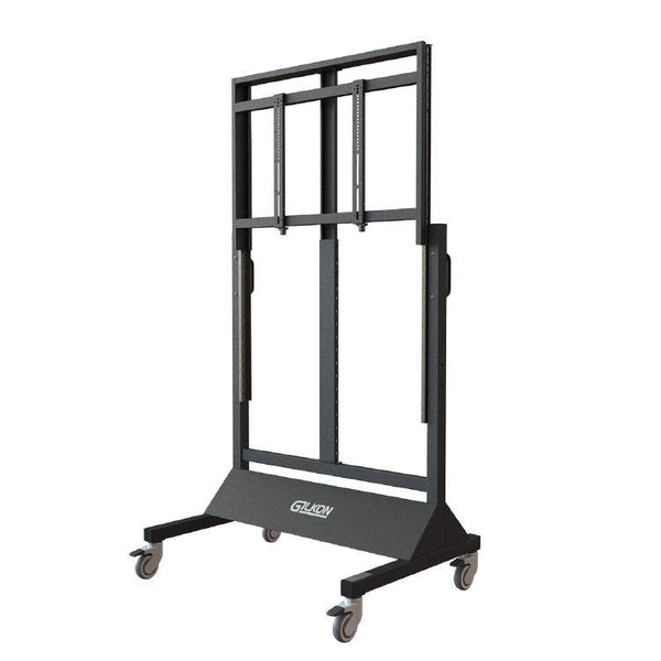 Gilkon FP7 v3 Mobile Trolley- Flat Screen Lift Mobile (Manual Lift) - Up to 86&quot; Screen Size; VESA 800 x 400, Max 120kgs - Connected Technologies