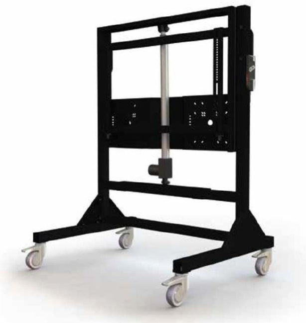Gilkon FP7 v3 Mobile Trolley- Flat Screen Lift Mobile (Motorised) - Up to 86" Screen Size, VESA 800 x 400, Max 120kgs