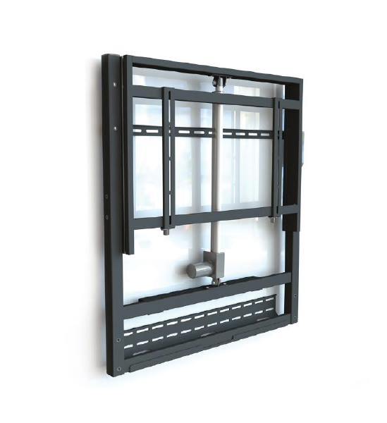 Gilkon FP7 Wall Mount w/ Computer Kit - Electric Height Adjustment (Motorised) - VESA 800 x 400, Max 120kgs - Connected Technologies