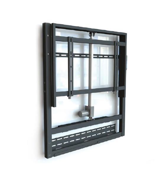 Gilkon FP7 Wall Mount w/ Computer Kit - Electric Height Adjustment (Motorised) - VESA 800 x 400, Max 120kgs