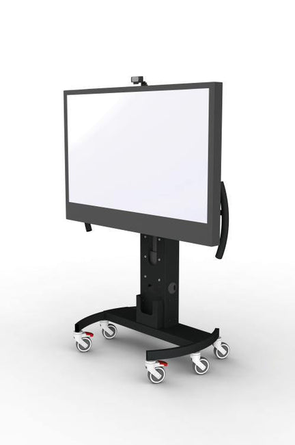 Gilkon NVS 2 Mobile Trolley- Electric Height Adjustment w/ MOCOW Kit - For screens 55" to 70", VESA 600 x 400, Max 80kgs