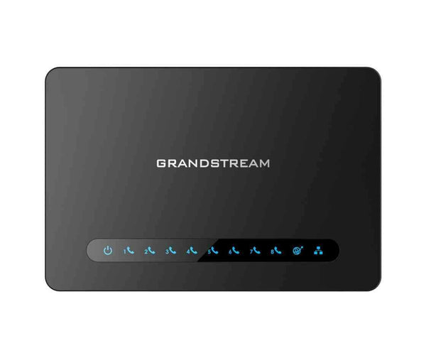 Grandstream HT818 FXS ATA, 8 Port Voip Gateway, Dual GbE Network - Connected Technologies