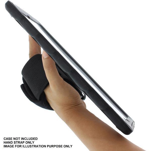 Gumdrop Tablet Hand Strap - Designed to attached to the rear of tablets, iPads &amp; select cases using a double click velcro ring with 3M adhesive back - Connected Technologies