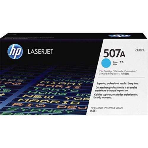 HP 507A CYAN TONER 6,000 PAGE YIELD DAMAGED CARTON - Connected Technologies