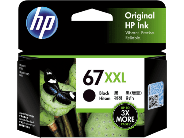HP #67XXL Black Ink 3YM59AA - Connected Technologies