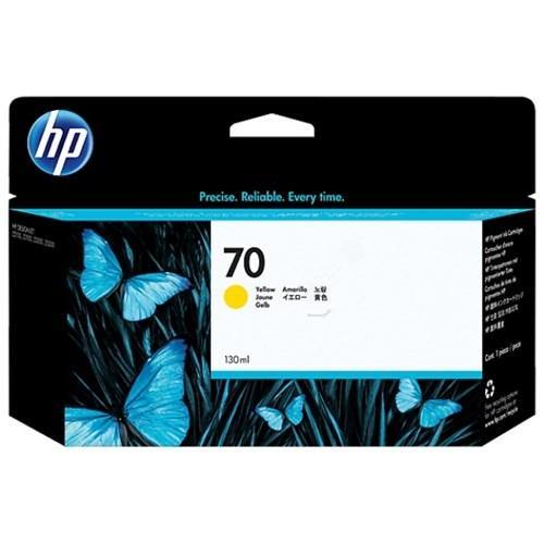 HP 70 YELLOW 130 ML INK C9454A FOR Z2100 3100 3200 - Connected Technologies