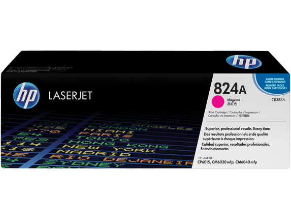 HP 824A MAGENTA TONER 21,000 PAGE YIELD FOR CLJ CP6015 - Connected Technologies