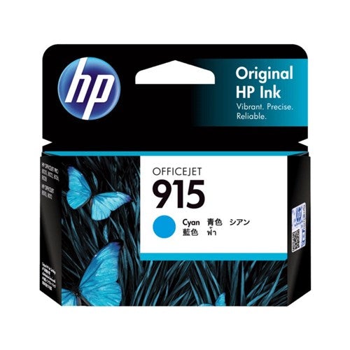 HP 915 CYAN ORIGINAL INK CARTRIDGE 315 PAGES