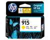 HP 915 YELLOW ORIGINAL INK CARTRIDGE 315 PAGES