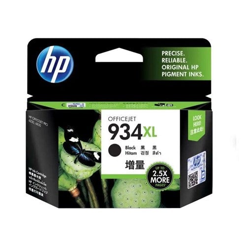 HP 934XL BLACK INK CARTRIDGE FOR OJ PRO 6230/6830 -1000 PAGE