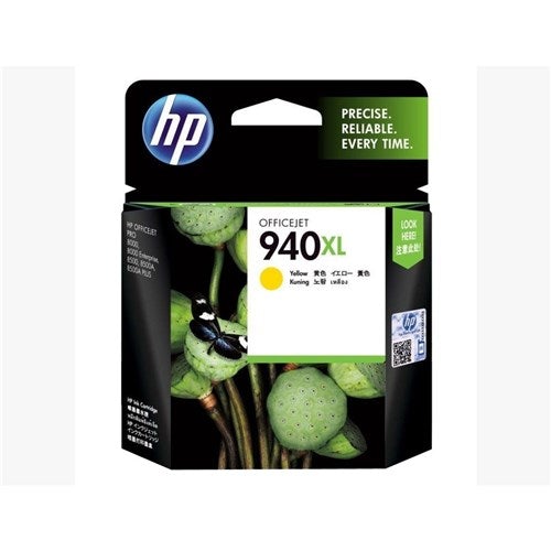 HP 940XL YELLOW INK 1400 PAGE YIELD FOR OJ PRO 8000 8500