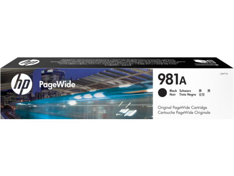 HP 981A BLACK ORIGINAL PAGE WIDE CRTG 6K - Connected Technologies