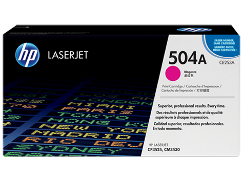 HP CE253A MAGENTA TONER 7000 PAGE YIELD FOR CP3520 CM3530 - Connected Technologies