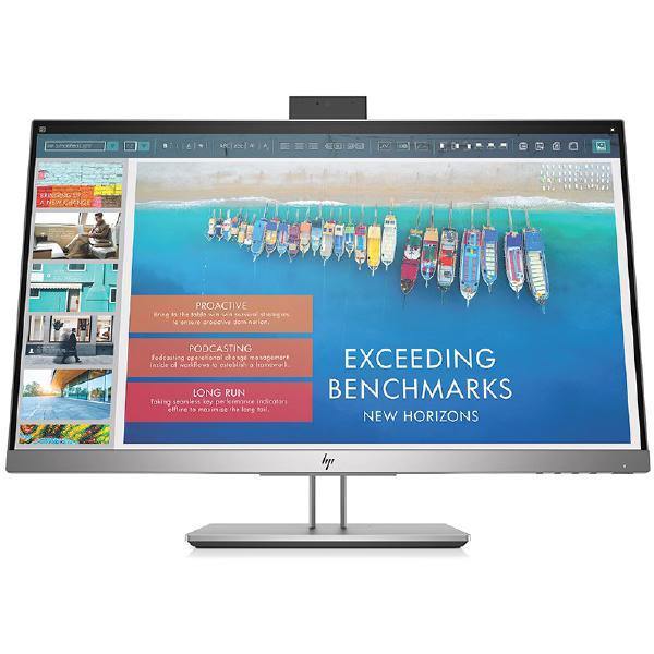 HP E243D 23.8&quot; IPS Docking Monitor, 16:9, 1920x1080, HDMI+VGA+USB-C, Tilt, Swivel, Pivot, Height, Webcam 3 Yrs - Connected Technologies