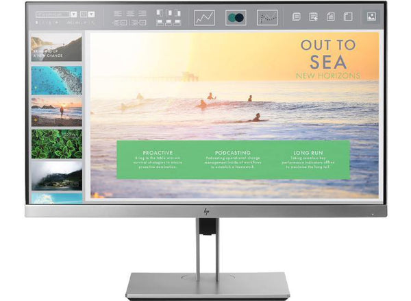 HP EliteDisplay E233 1FH46AA 23-inch FHD/5ms/VGA,HDMI,DP/3 x USB 3.0 (one upstream, two downstream) /T/S/ P/HAS - 3 Year WTY - USB HUB - Connected Technologies