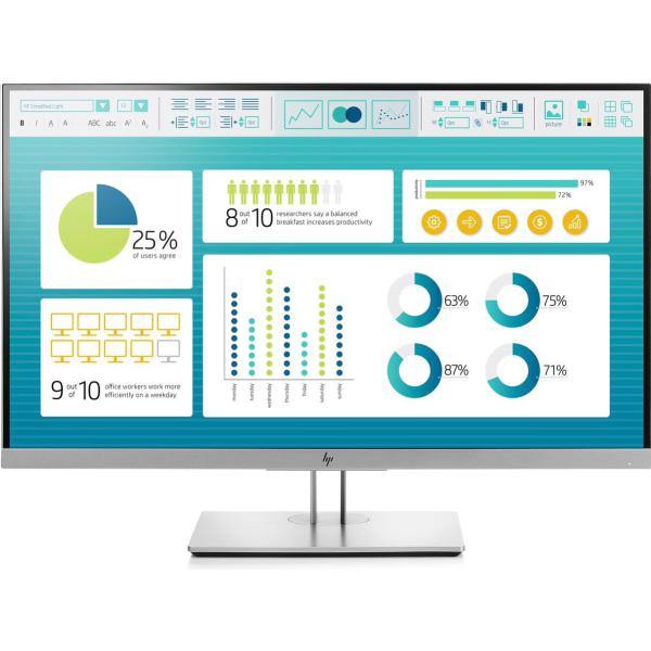 HP EliteDisplay E273 -1FH50AA- 27&quot; FHD 5ms 60Hz IPS VGA/HDMI/DisplayPort/USB Hub/PIVOT/VESA - Connected Technologies