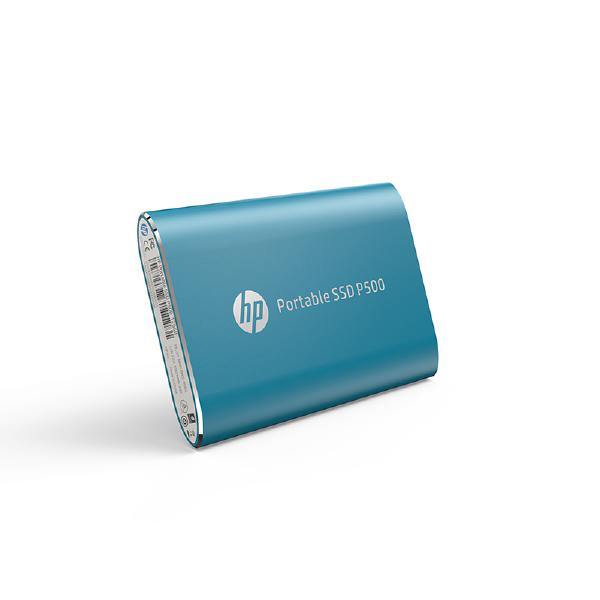 HP Portable SSD P500 120GB BLUE 370MB/S Read 110MB/S Write - Connected Technologies