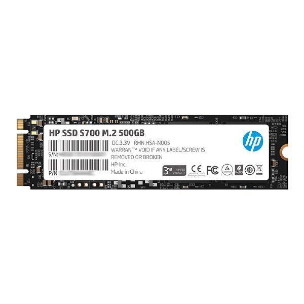 HP SSD S700 M.2 500GB, 3D TLC with HP Controller H6008 and 560/510 Max R/W - 3 Year Warranty - Connected Technologies