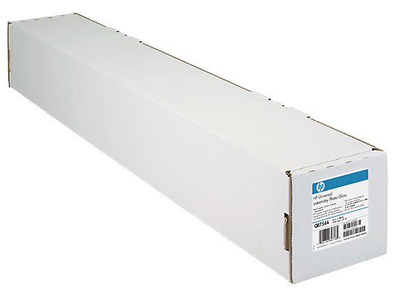 HP UNIVERSAL INSTANT-DRY GLOSS PHOTO PAPER -1067MM X 30.5M 42IN X 100 FT GRAPHICS - Connected Technologies