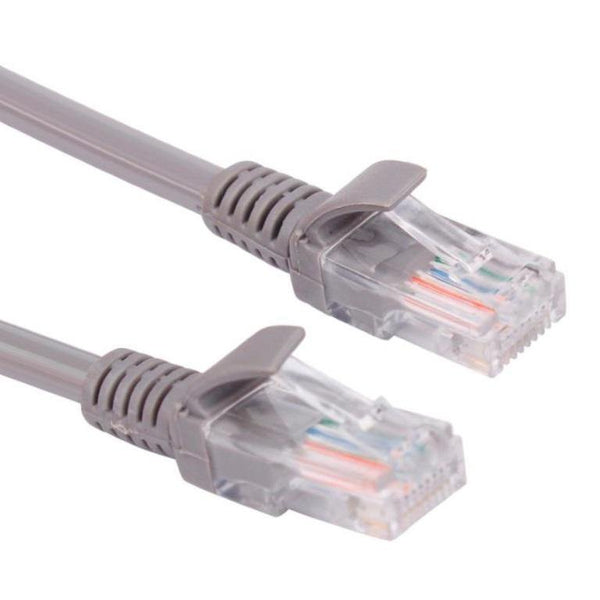 Hypertec 0.5m CAT5 RJ45 LAN Ethenet Network Grey Patch Lead  (LS) - Connected Technologies