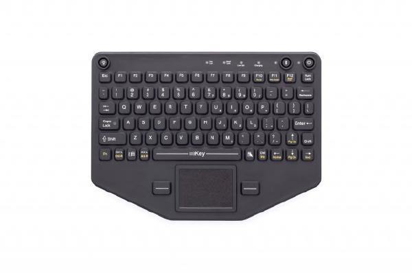 iKey BT-80-TP Rugged Bluetooth Keyboard with Touchpad (VESA Mount)