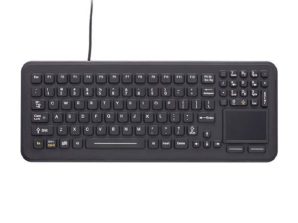 iKey SB-97-TP SkinnyBoard Rugged Sealed Keyboard with Touchpad