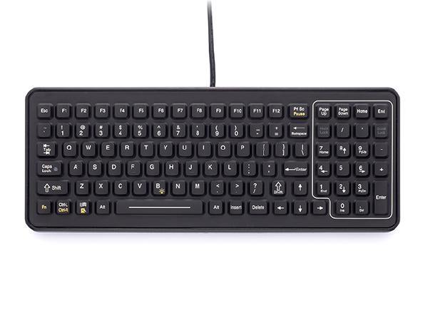 iKey SLK-101-M Backlit Mobile Industrial Keyboard (VESA Mount)