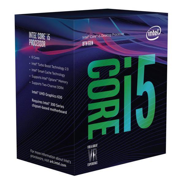 Intel Core i5-8400 2.8Ghz s1151 Coffee Lake 8th Generation Boxed 3 Years Warranty - Connected Technologies