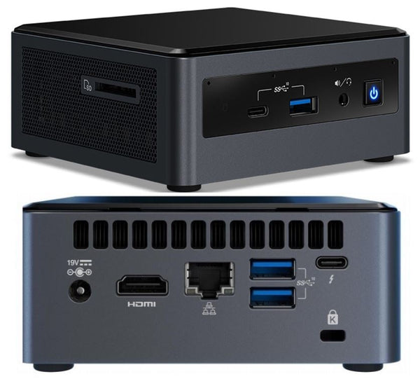 Intel NUC i3-10110U 4.1GHz 2xDDR4 SODIMM 2.5’ HDD M.2 PCIe 