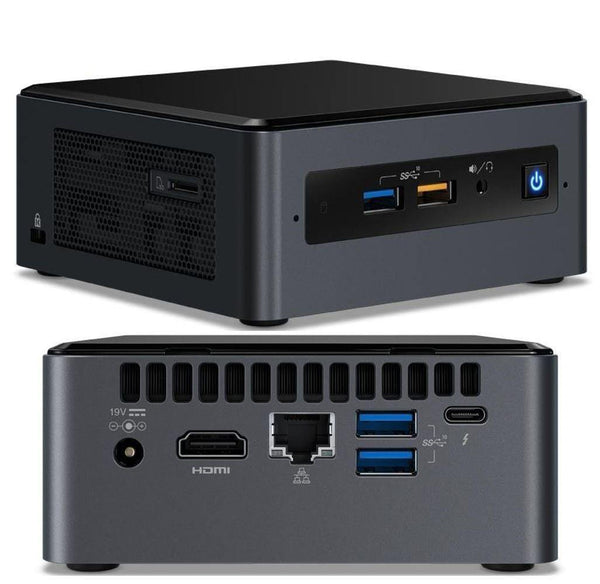 Intel NUC mini PC i3-8109U 3.6GHz 2xDDR4 SODIMM 2.5’ HDD M.2