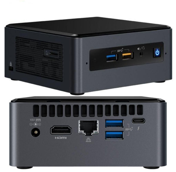 Intel NUC mini PC i7-8559U 4.5GHz 2xDDR4 SODIMM 2.5’ HDD M.2