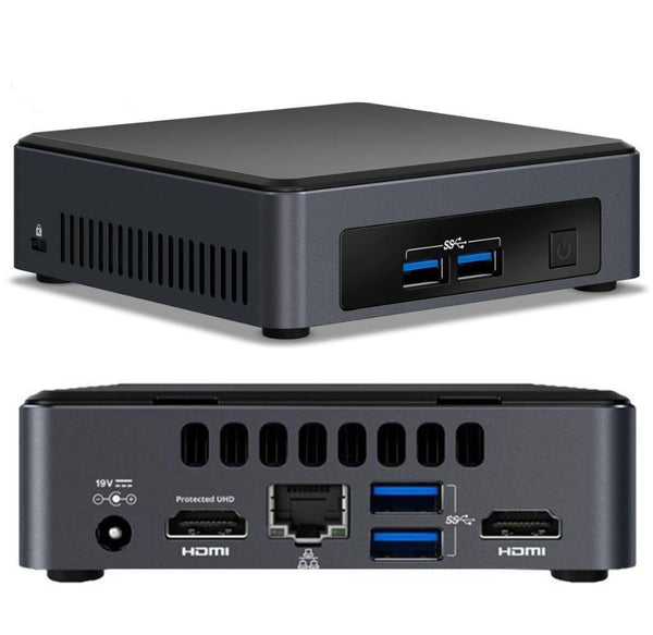 Intel NUC mini PC i7-8650U 4.2GHz 2xDDR4 SODIMM M.2 SSD 