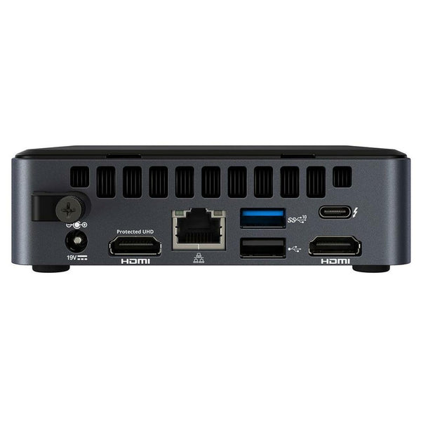 INTEL NUC ULTRA MINI PC KIT, i7-8665U, DDR4(0/2), M.2(0/1),WL-AC,vPRO, NO PWR CORD,3YR WTY