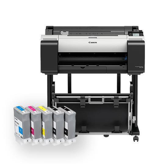 IPFTM-205 24 5 COLOUR GRAPHICS LARGE FORMAT PRINTER WITH STANDBONUS 130ML INK SET - Connected Technologies