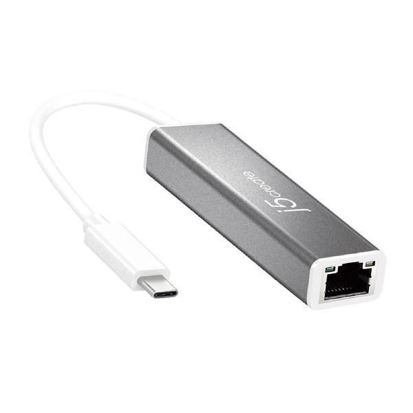 J5create JCE133G USB-C to Gigabit Ethernet Adaptor (USB Type-C to RJ-45) - Connected Technologies