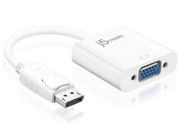 J5create JDA114 DisplayPort (DP) to VGA Adapter - Connected Technologies