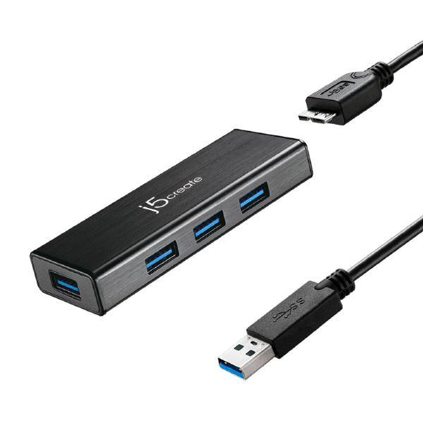 J5create JUH340 USB 3.0 4-port hub - Connected Technologies